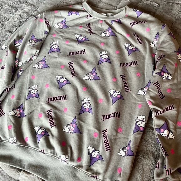 Sanrio Kuromi Crewneck Sweatshirt - Picture 2 of 8